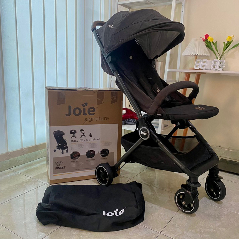 stroller joie pact flex signature ( cabin size ) - preloved good condition ( BONUS TAS ASI  )
