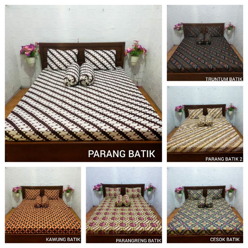 SPREI HOMEMADE UK 180x200x20 SPREI MOTIF SPREI MURAH MOTIF BATIK