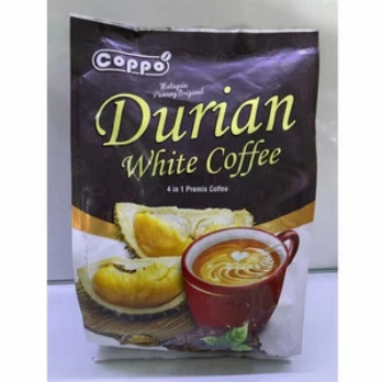 

Coppo durian white coffee isi 12 kopi durian malaysia kopi putih [BB]