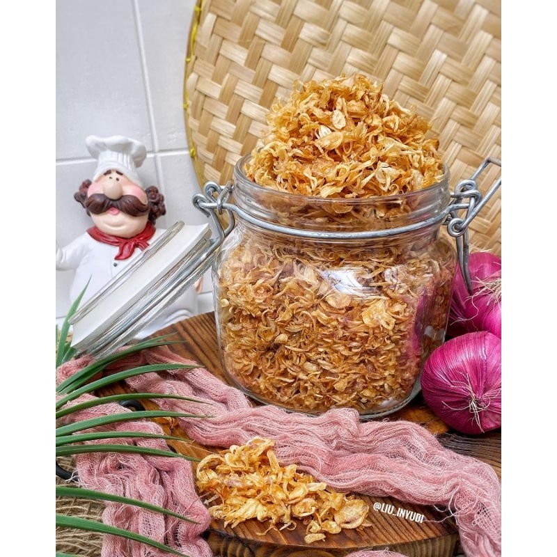 

BAWANG GORENG BREBES PREMIUM 100% ORIGINAL 50GRAM