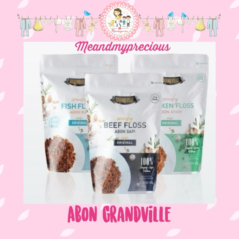 

MMP - Grandville Abon AYAM / SAPI / IKAN Crunchy Single Pack Original 100gr