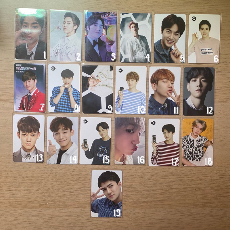 EXO OFFICIAL PHOTOCARD ALBUM & MERCH