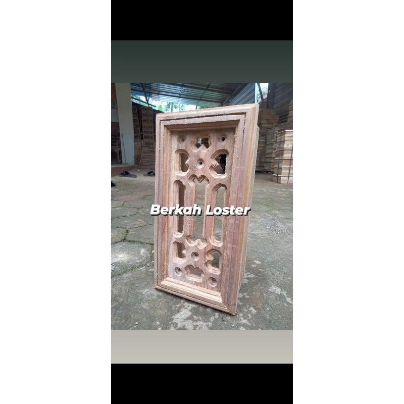 LOSTER KAYU JATI// LOSTER MINIMALIS