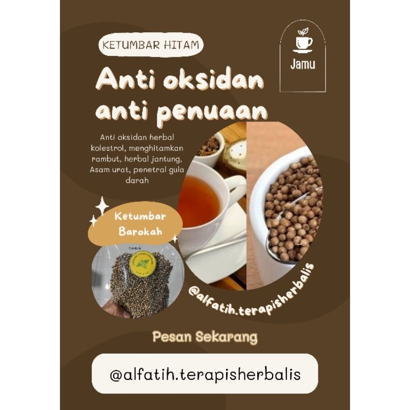 

Teh ketumbar original 100g
