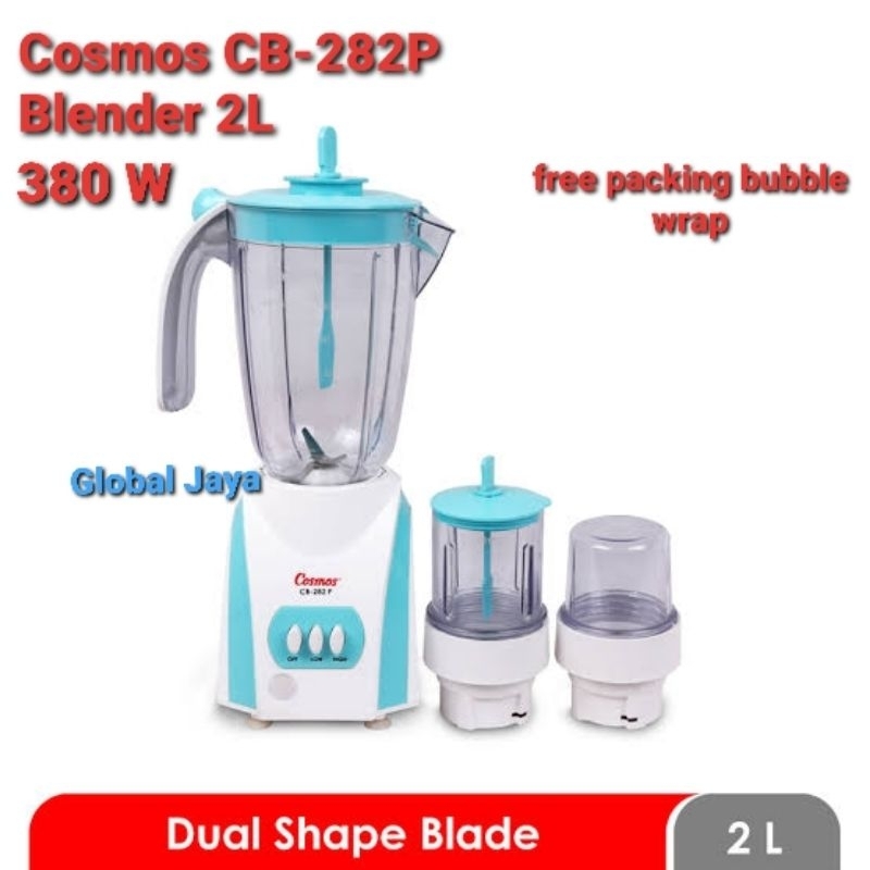 blender cosmos CB 282P blender cosmos 2L CB282 P 3in1 blender plastik cosmos garansi resmi blender s