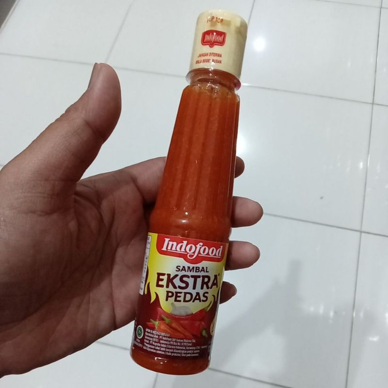 

Mahbubah - Indofood 135 ml Sambal Ekstra Pedas Botol