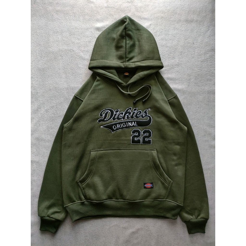 Jaket Sweater Hoodie Dickies Original 22 Texs Sambung High Quality Full Tag & Label Casual Hoodie Ar