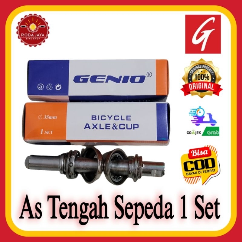 GENIO As Tengah 1 Set Sepeda