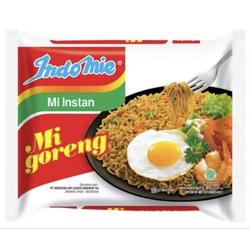 

Indomie Goreng/ Kriuk/ Rendang/Geprek 85g×1 Pcs