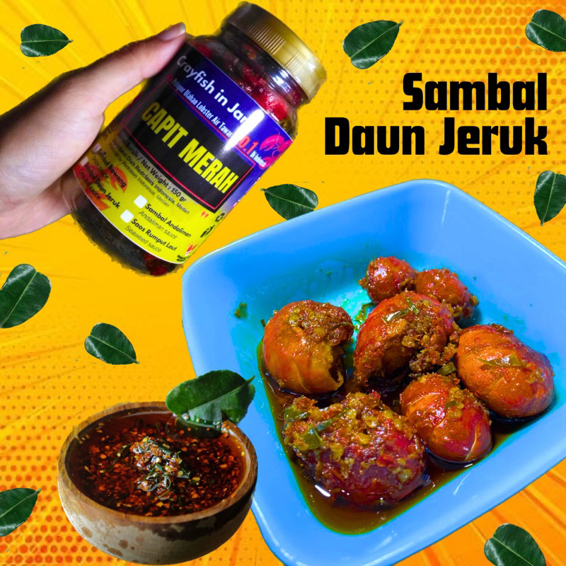 

Sambal Lobster Air Tawar (Daun Jeruk)