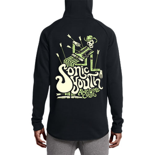Jaket Hoodie Sonic Youth Awesome Color Bahan Katun Fleece | Jaket Hoodie Jumper & Ritsleting | Bisa 