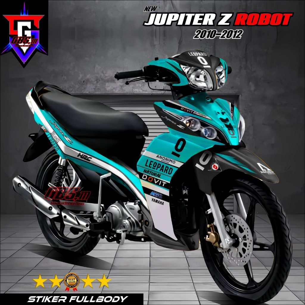 Decal Sticker Variasi Jupiter Z Robot 2010-2013 Decal Stiker Fullbody Motor Jupiter Z 2010 Jupiter Z