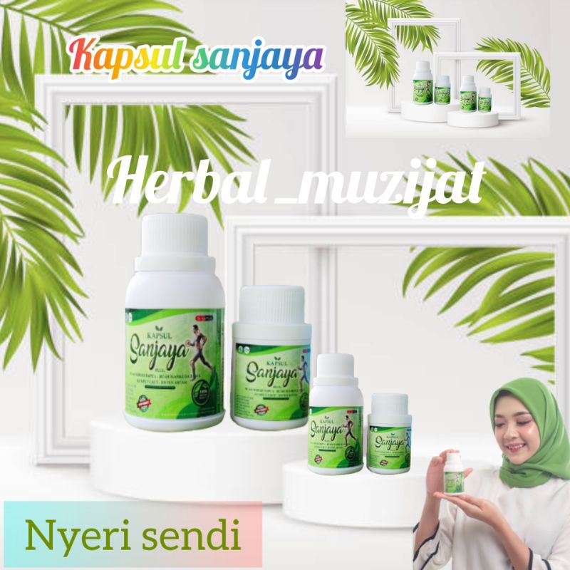 KAPSUL SANJAYA 28 KAPSUL BUAT NYERI SENDI, NYERI OTOT, PEGAL LINU, DAN SAKIT PINGGANG