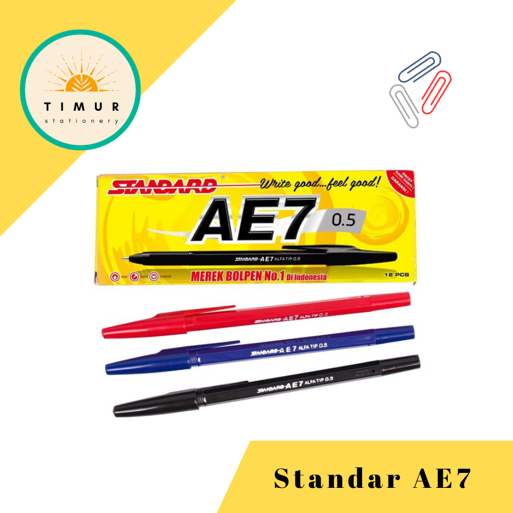 

Pen Standar AE7 (12 Pcs)