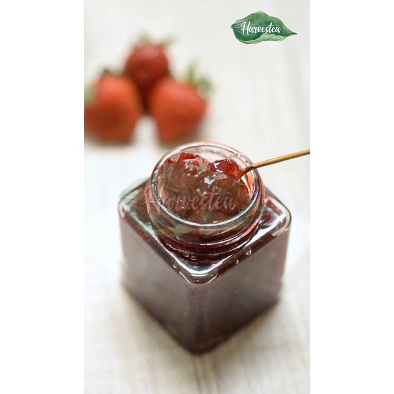 

HARVESTEA 100% REAL FRUIT STRAWBERRY JAM | SELAI STRAWBERRY