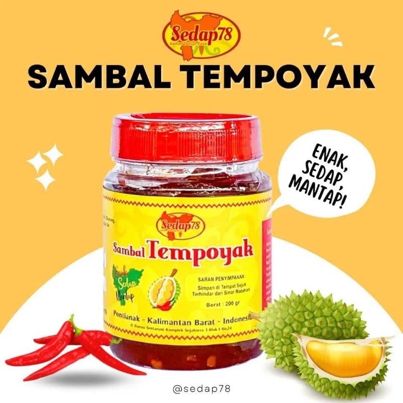 Sambal Tempoyak Sedap Sambel Durian Khas Pontianak Kalimantan Barat