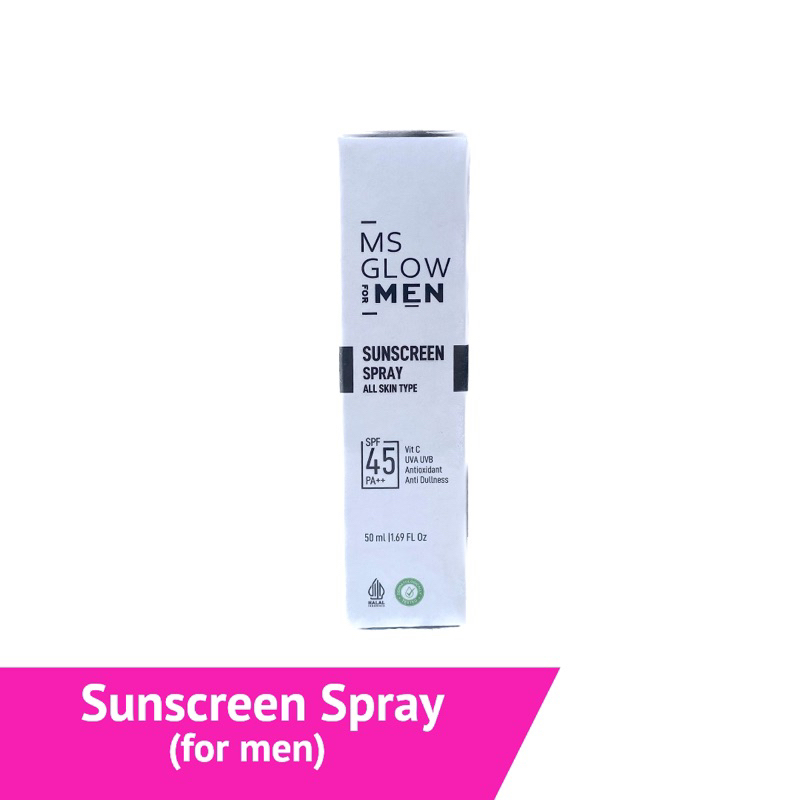 MS Glow Men Sunscreen / Sunscreen Pria