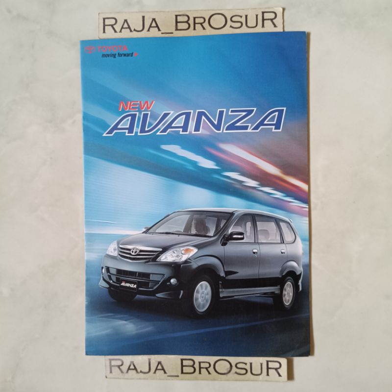 Poster brosur katalog booklet Toyota New Avanza 2006