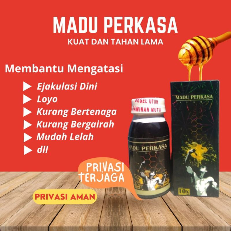 

Madu perkasa - Herbal untuk Stamina Pria Kuat Tahan Lama Anti Ej*kulasi Dini