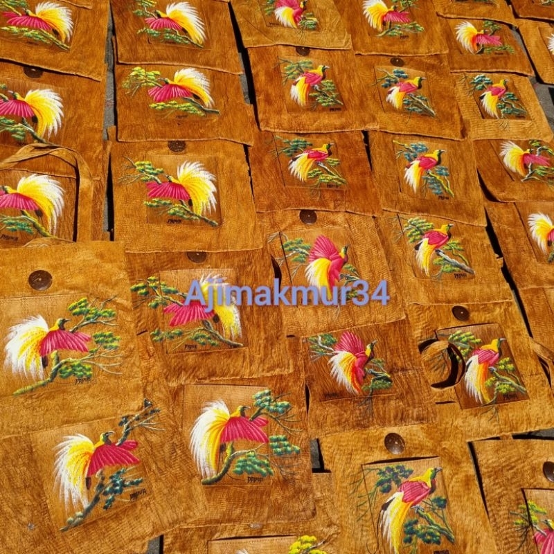 Tas kulit kayu/ Tas tote kulit kayu/ Tas lantung/ Tas map kulit kayu/ Tas papua/ Tas lukis/ Tas papu