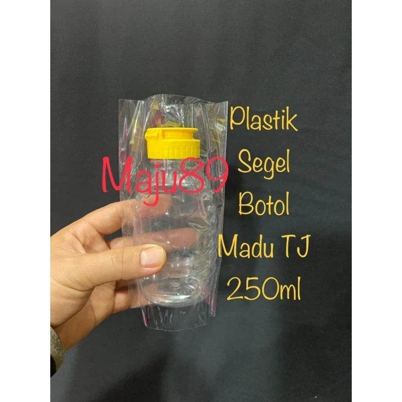 Plastik segel plastik shrink botol madu Tj 250ml (1pack isi 50 pcs)