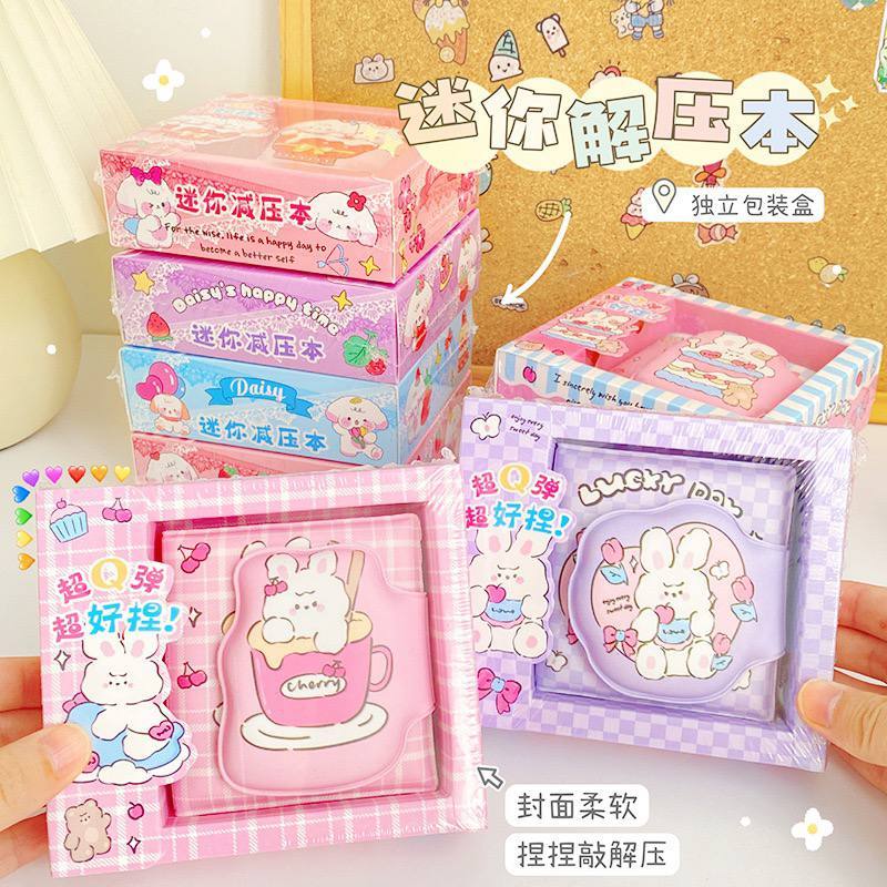 

BOOK DAILY NOTEBOOK CUTE / SQUISHY NOTEBOOK/ BUKU CATATAN / BUKU AGENDA MINI