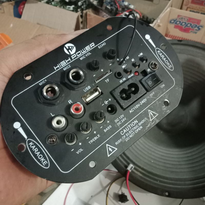 power ampli high power 777 RUSAK IC Rusak