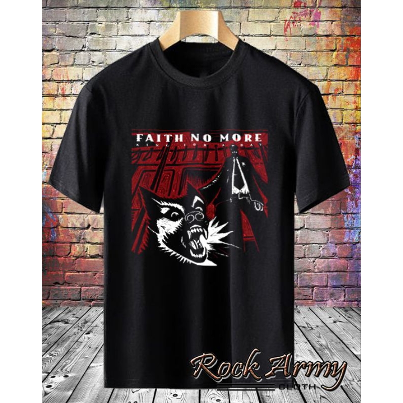kaos band rock Faith No more oversize