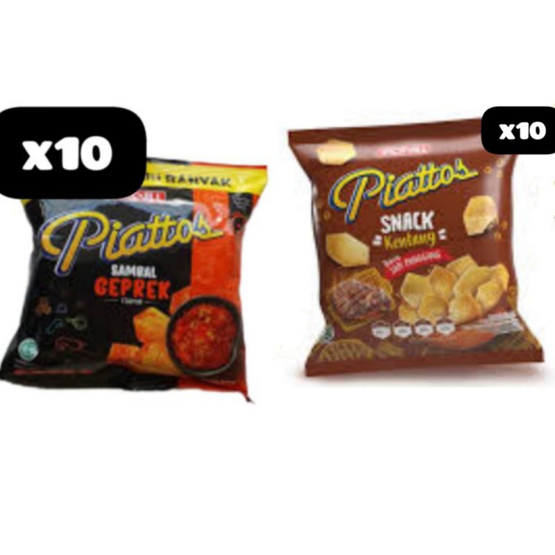 

keripik kentang piattos renceng 10 pcs