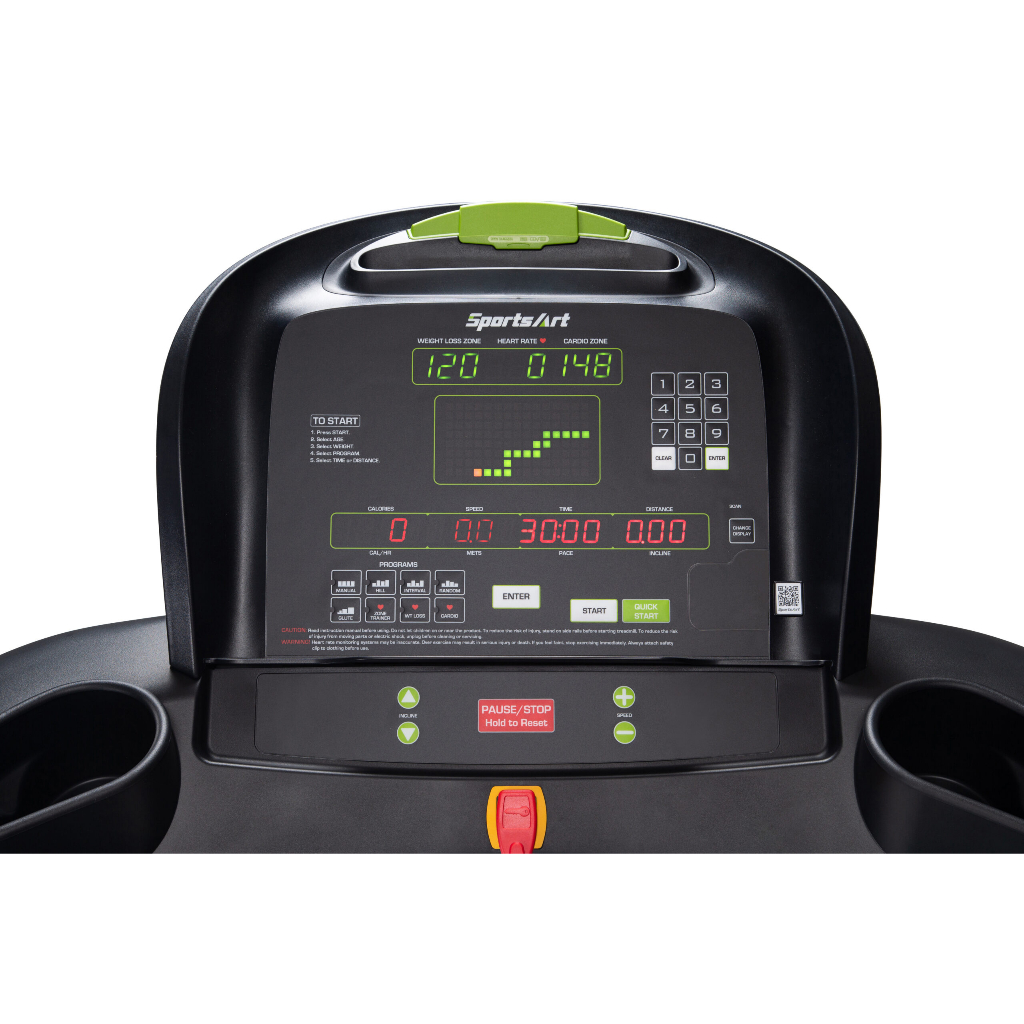 SPORTSART - Commercial Treadmill (T615)