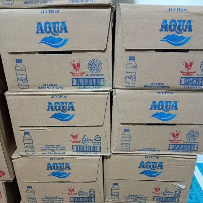 

Aqua / Le Minerale / Alfa One 330ml Dus (isi 24)