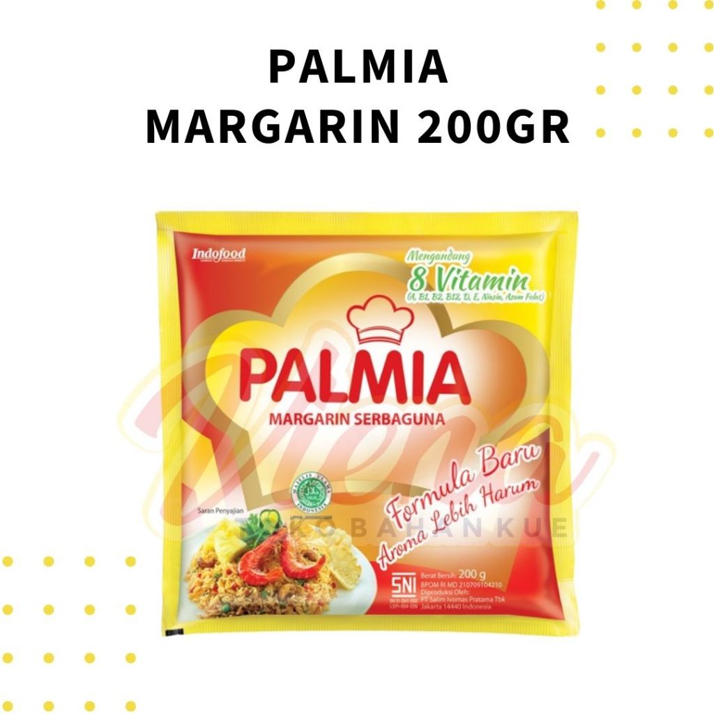 

Palmia Margarin Serbaguna Sachet 200gr