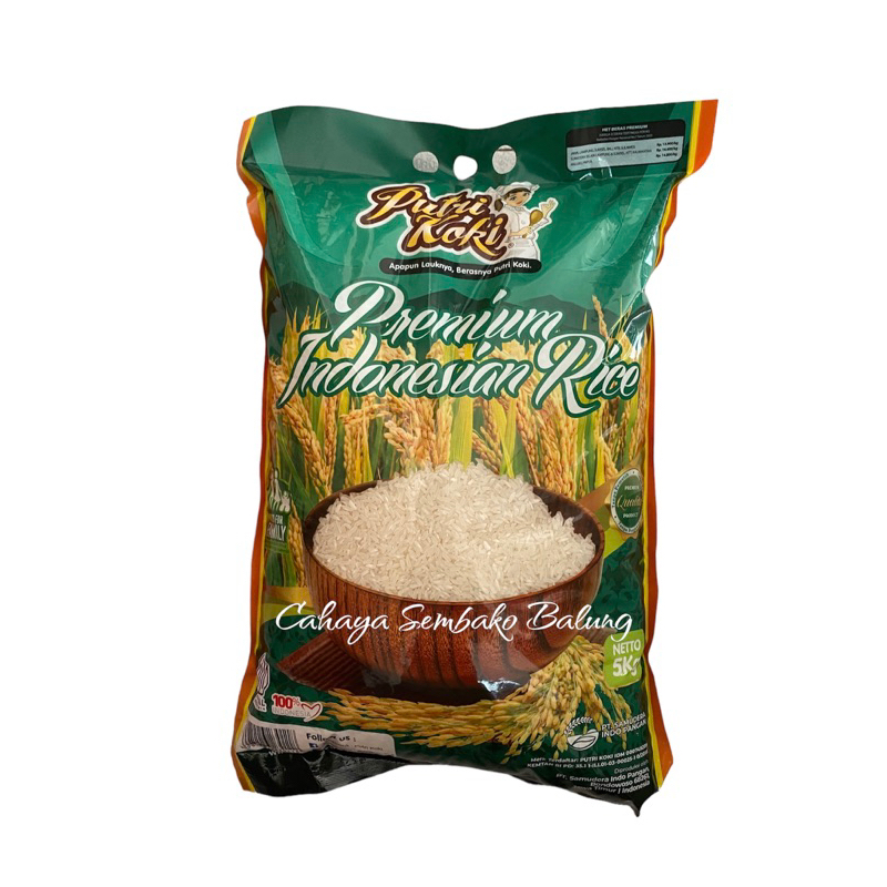 

Beras Premium Putri Koki 5Kg