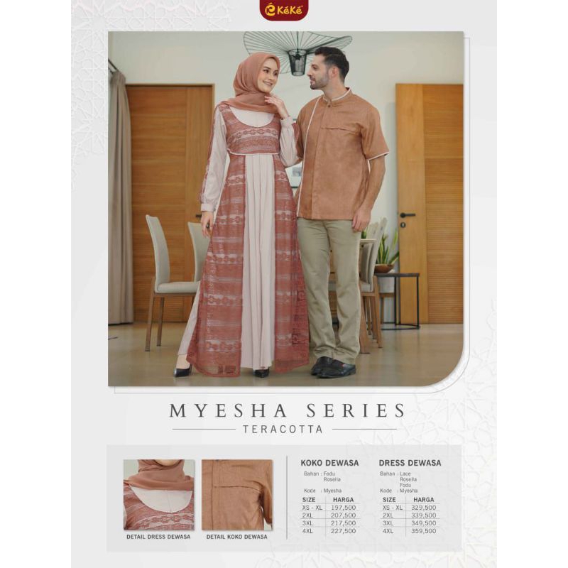 Myesha series by KEKE