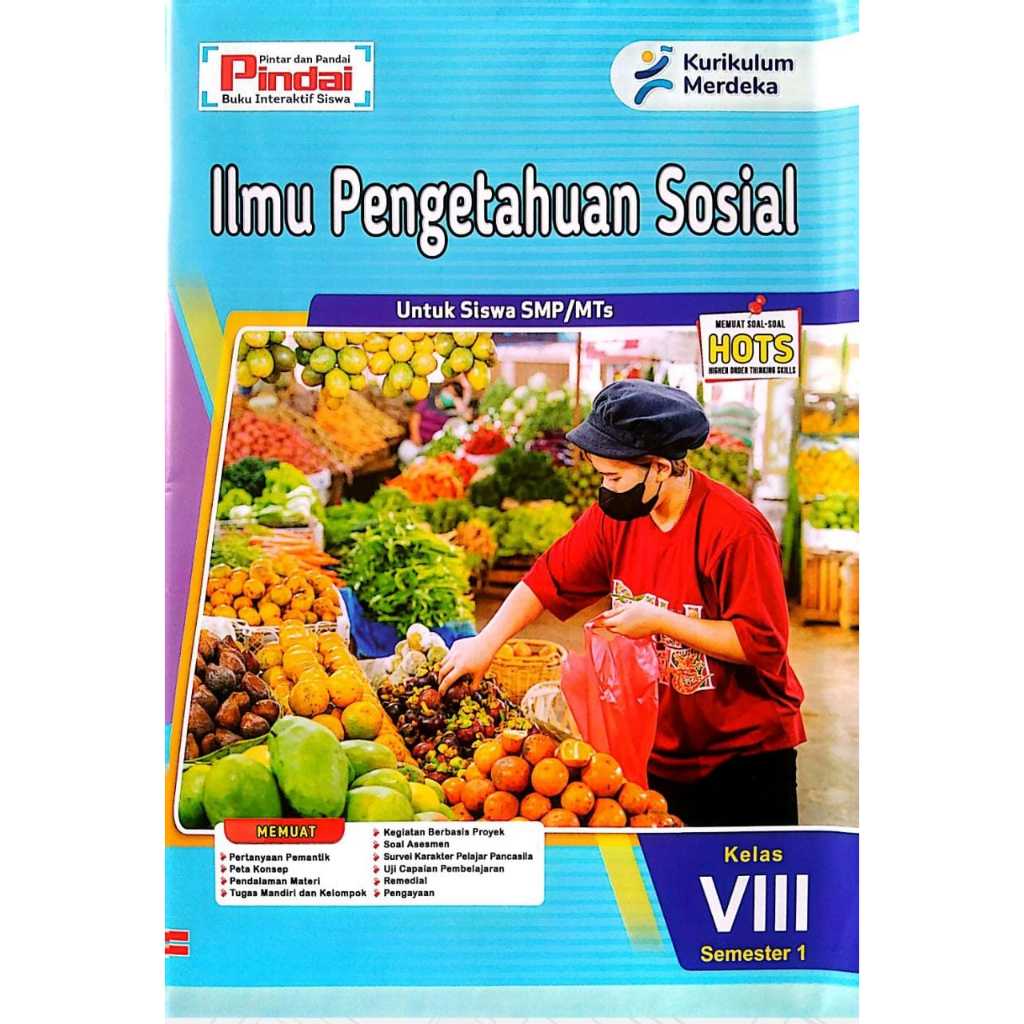 Buku LKS IPS Kelas 8 SMP/MTs kurikulum Merdeka Semester 1