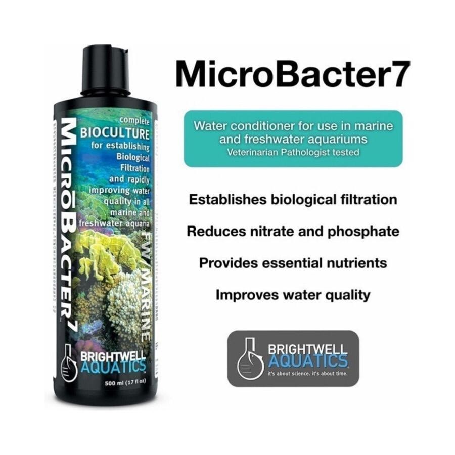 Brightwell Microbacter7 (BW MB7) 500ml untuk Aquarium Tawar dan Laut / BWMB7500
