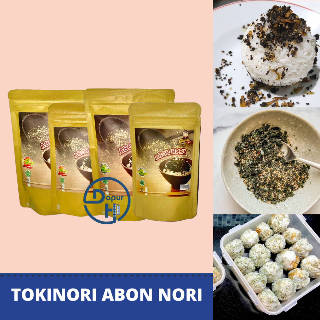

TOKINORI Abon Nori 30 g Halal │Taburan Nori Furikake,