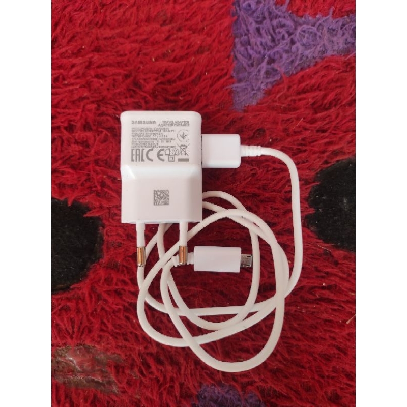 Charger Samsung Original 5v-1A cabutan A10 M10 J2 J3 J4 J5 J6 J6+ A5 A6 plus j2 prime Ori 100% casan