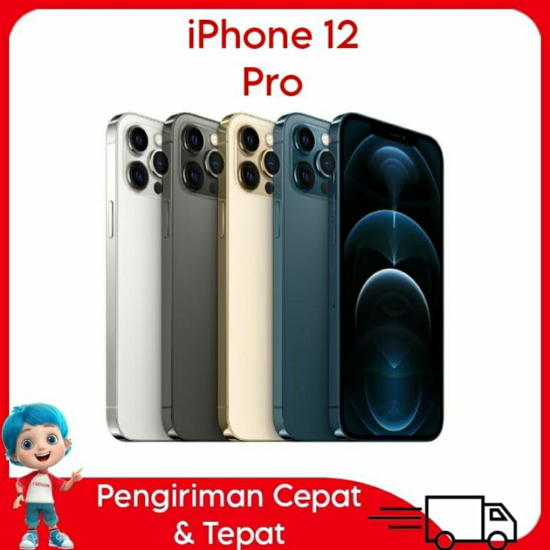 iPhone 12 PRO &amp; Pro Max SECOND ORIGINAL 512GB 256GB 128GB BEKAS MULUS FULLSET