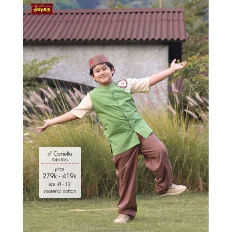 Size 5 Sale Dannis 25% / Taqwa Anak Sarimbit D'Camelia by Rumah Dannis / Sale Dannis / Abaya Dewasa 