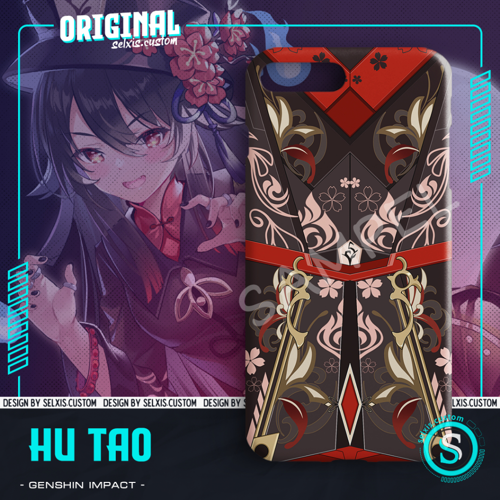 Premium Phone Case Genshin Impact Hu Tao