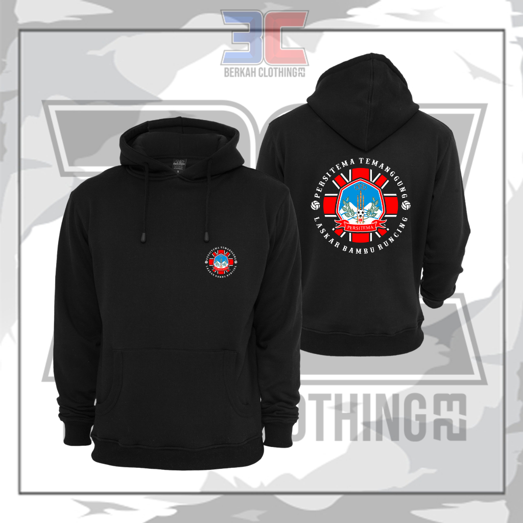 Hoodie Jaket SUPORTER PERSITEMA TEMANGGUNG Laskar Bambu Runcing