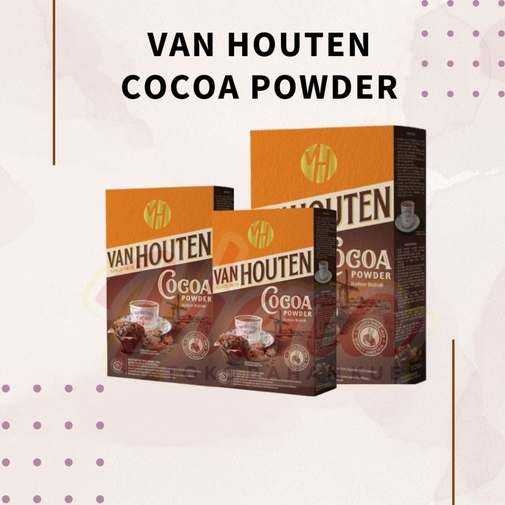 

Van Houten Cocoa Powder / Coklat Bubuk 40gr