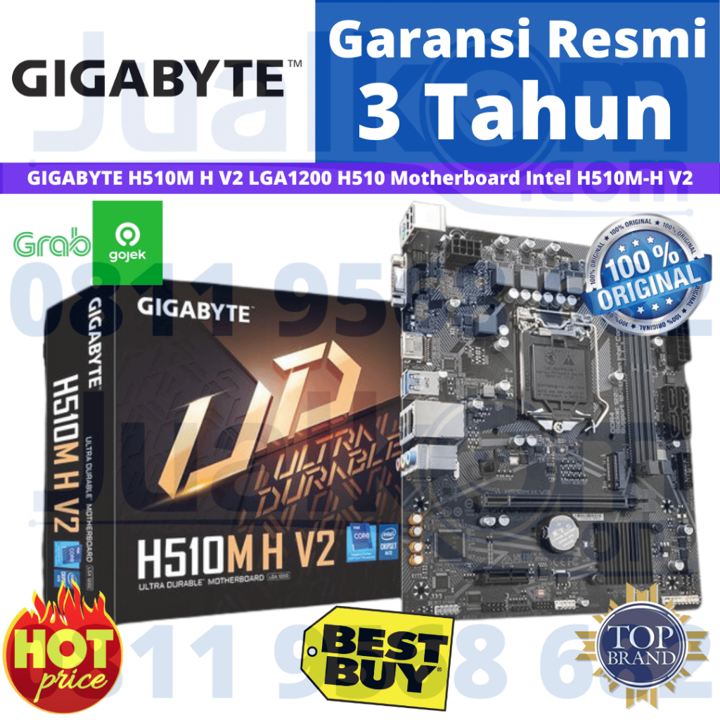 GIGABYTE H510M H V2 LGA1200 H510 Motherboard Intel H510M-H V2