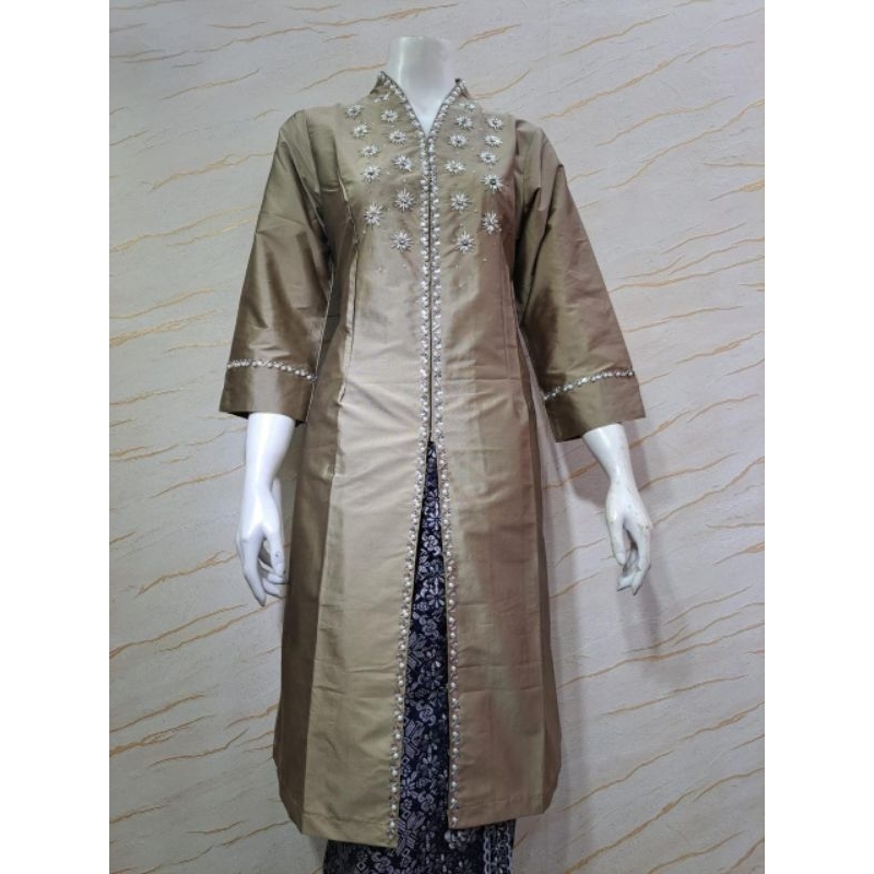 Tunik tafeta payet premium/atasan nya saja