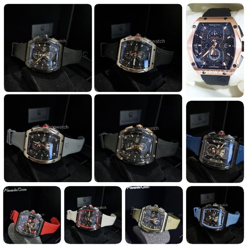 Jam Tangan Pria Alexandre Christie 6608 AC6608