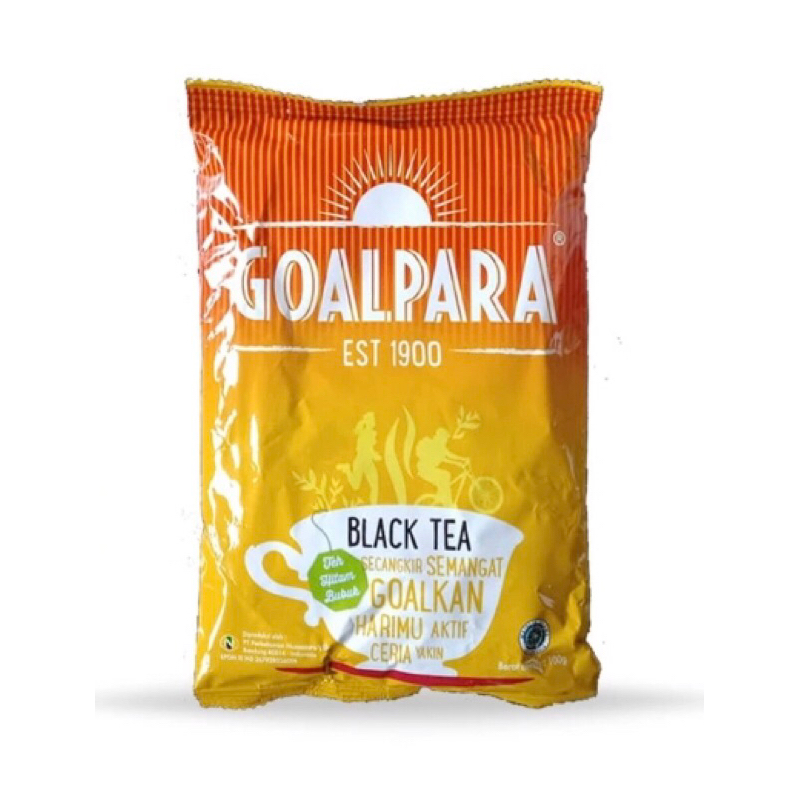 

Teh tubruk GOALPARA black tea blacktea 100gr