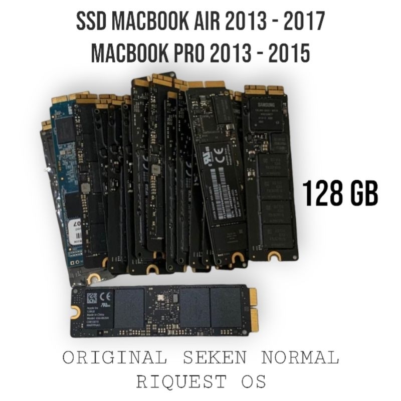 SSD Macbook Air  dan Pro (2013 -2015 -2017) Ori Seken