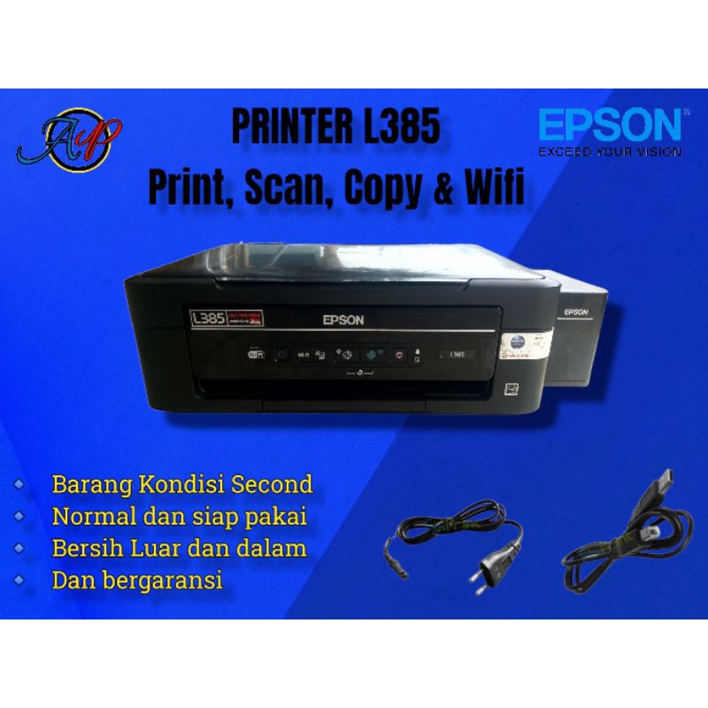 PRINTER EPSON L385 WIFI All in one