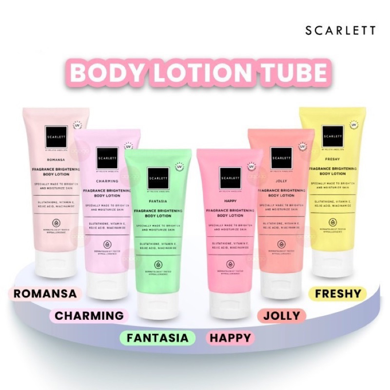 RY - SCARLETT BODY LOTION TUBE 180ml